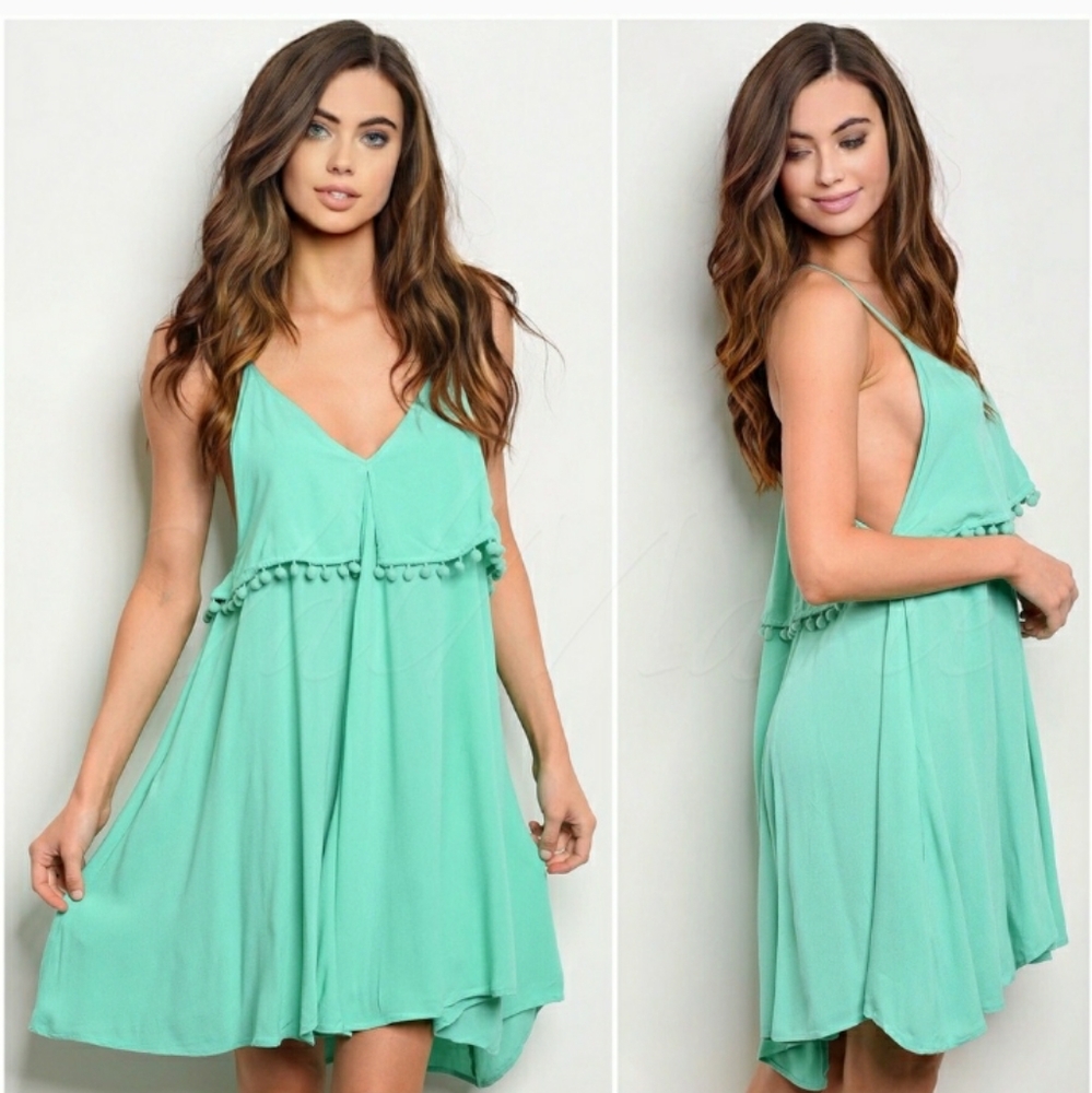BRAND NEW & SALE PRICED Mint Green Swing Dress